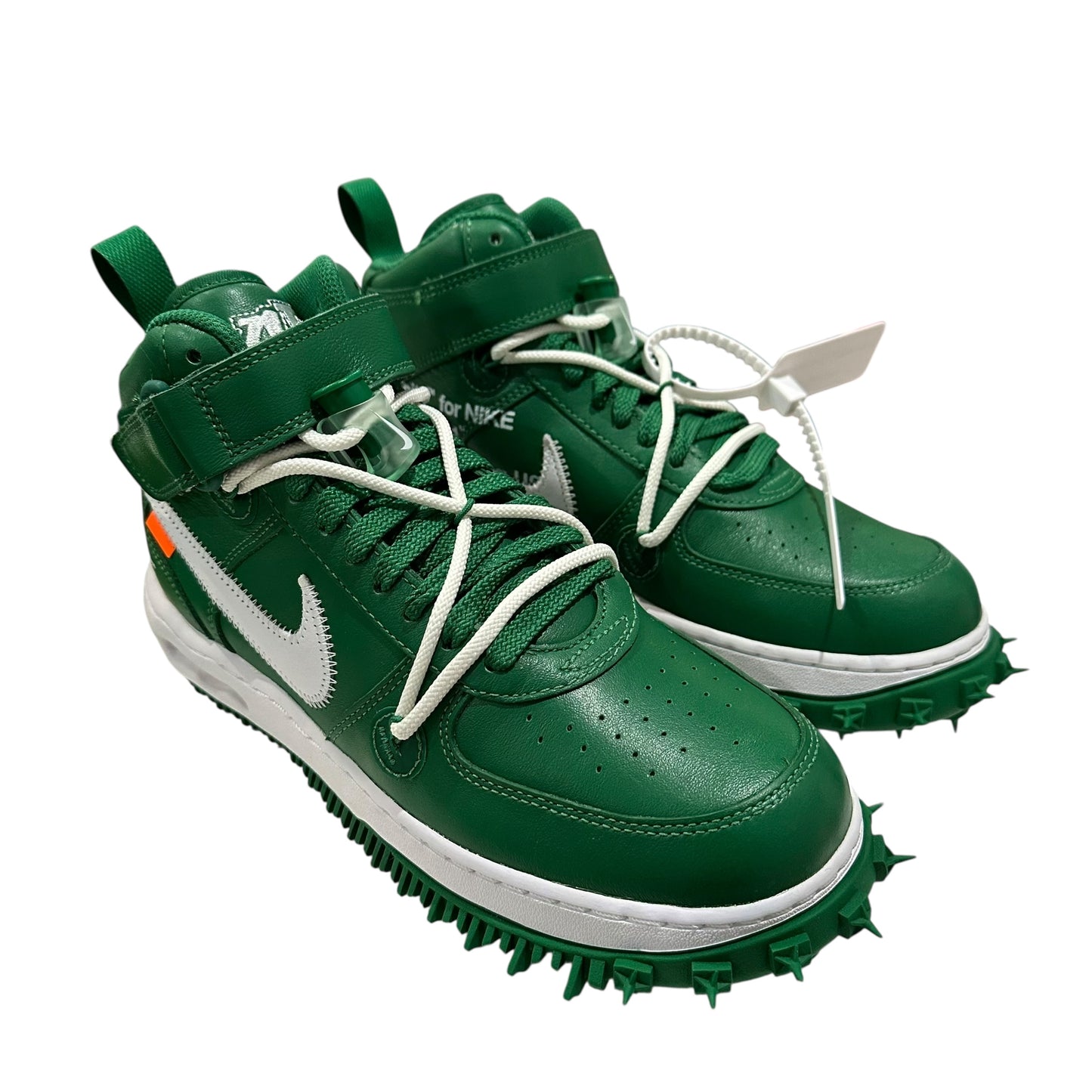 NEW Off White x Air Force 1 Mid “Green”