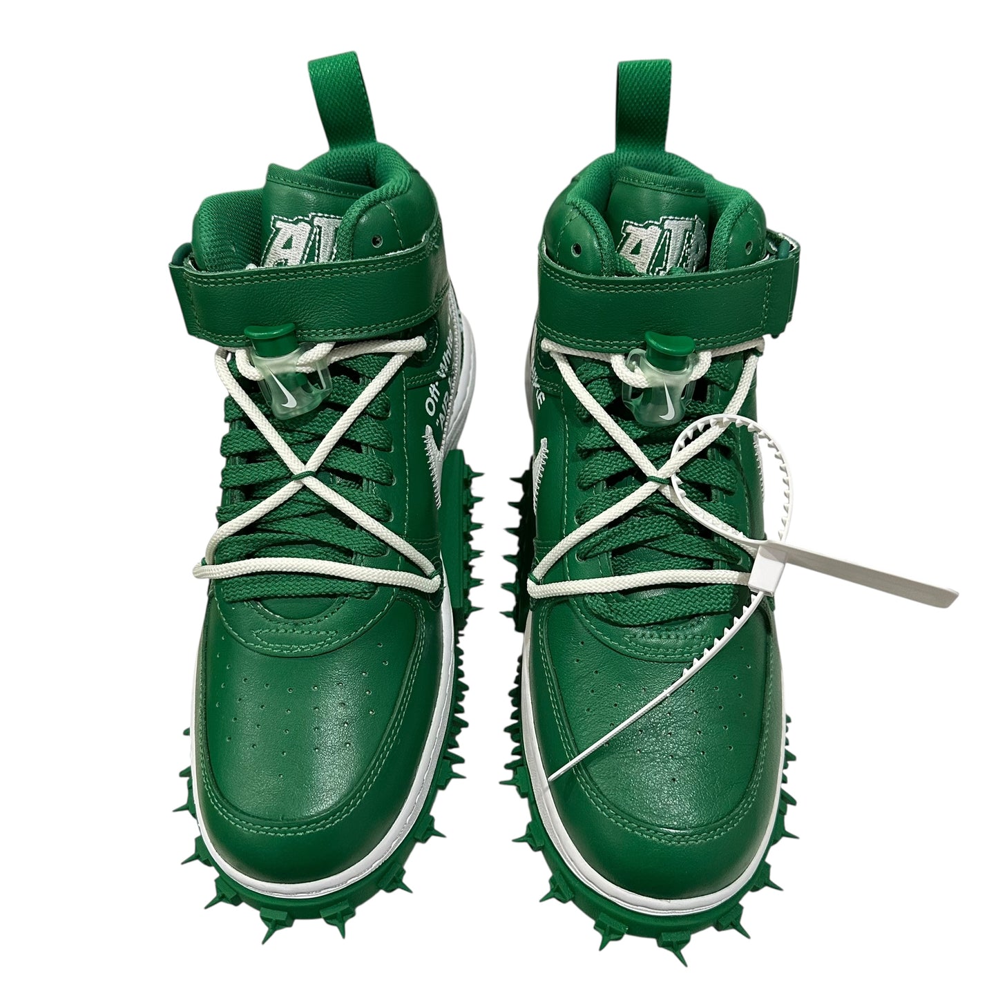 NEW Off White x Air Force 1 Mid “Green”