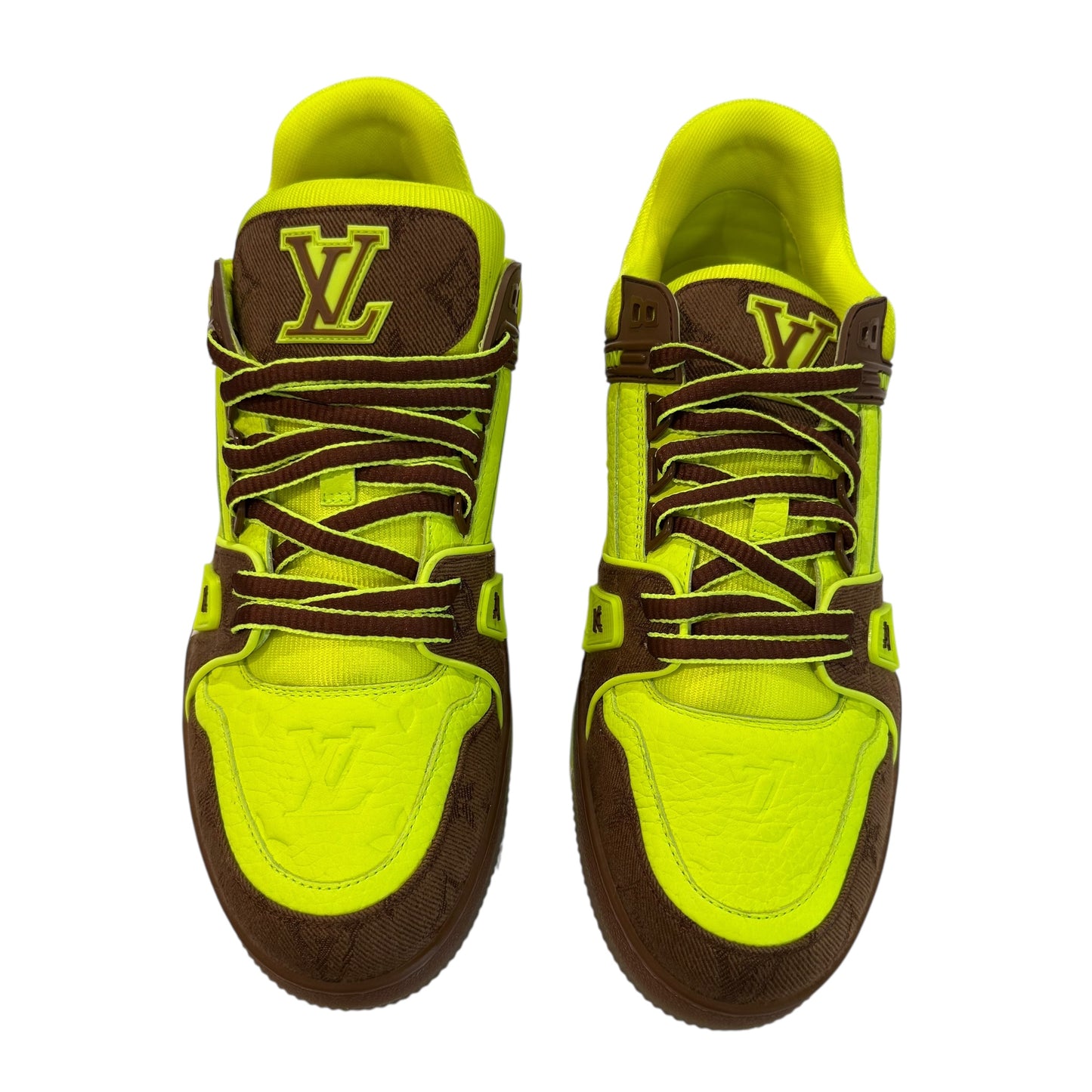 Louis Vuitton Brown/Green Trainer