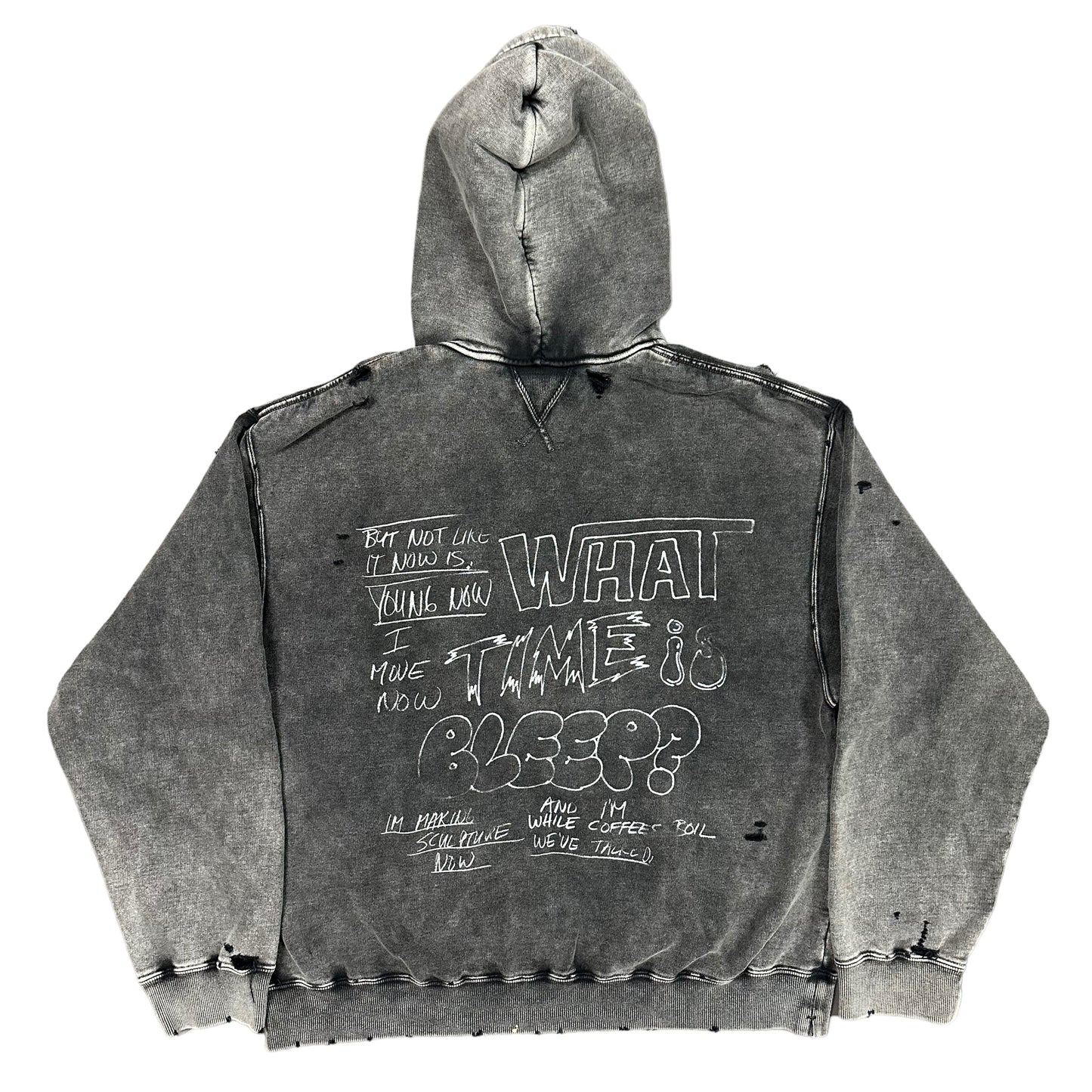 Maison Mihara Bleached Hoodie