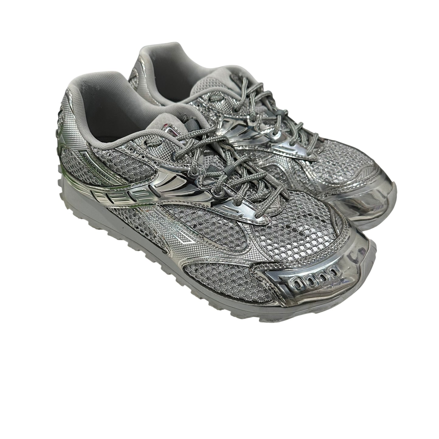 Bottega Veneta Silver Orbit Sneakers