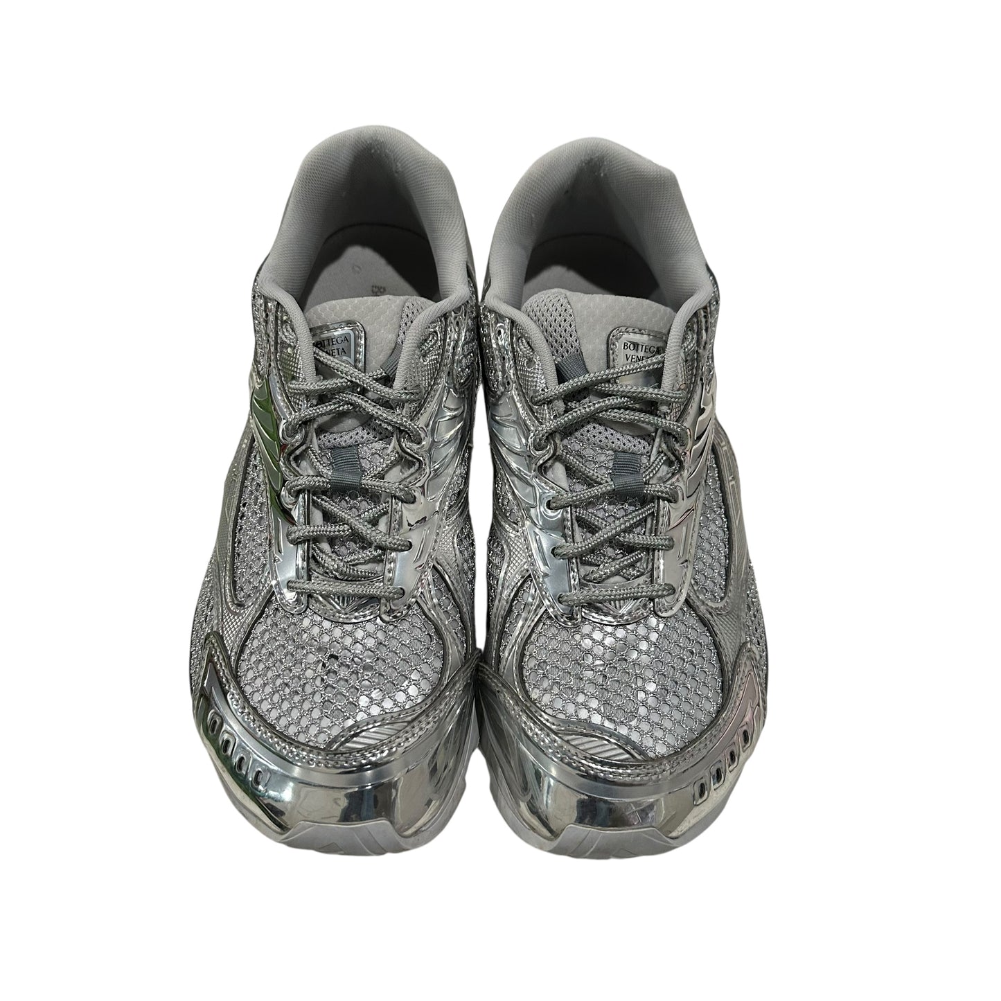 Bottega Veneta Silver Orbit Sneakers