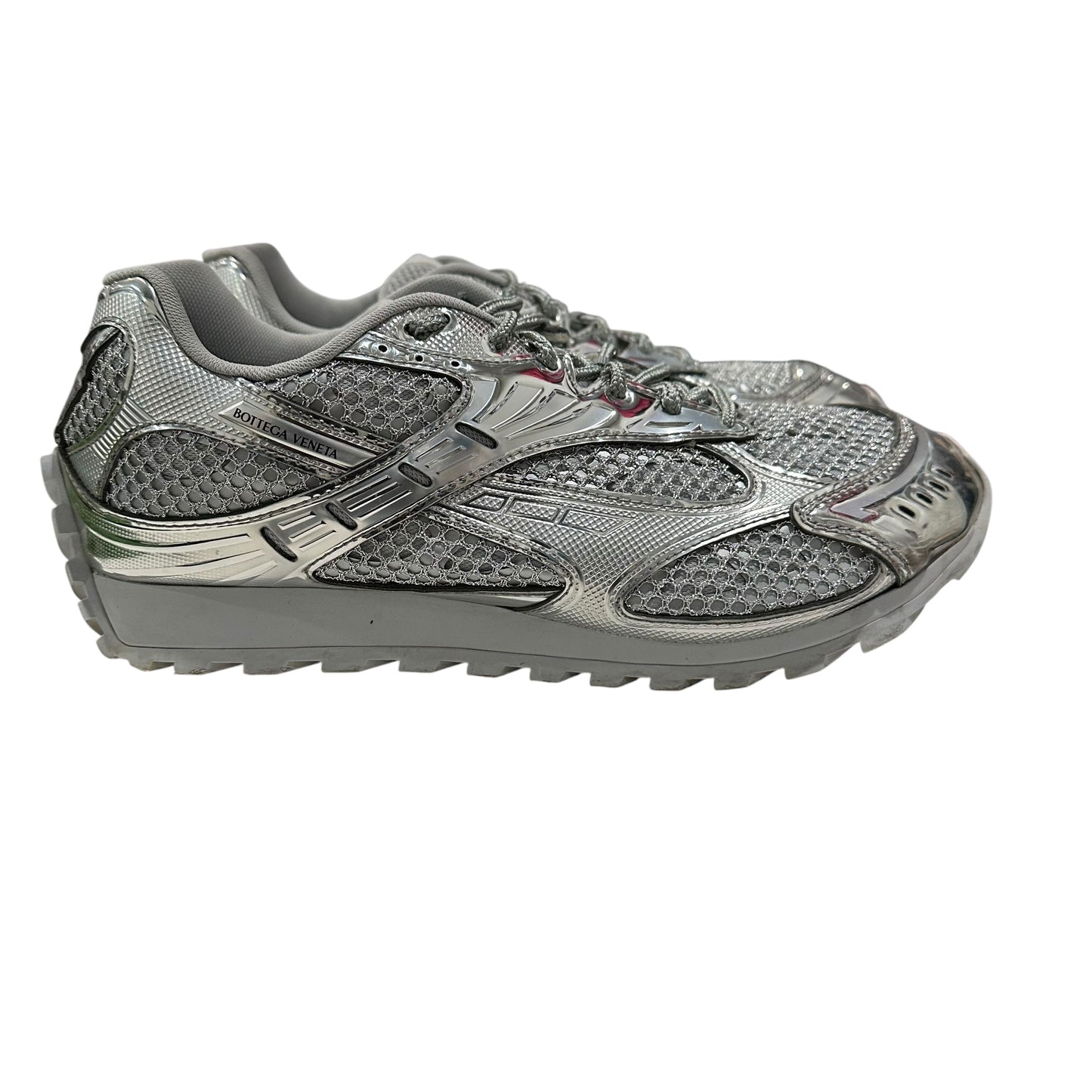 Bottega Veneta Silver Orbit Sneakers