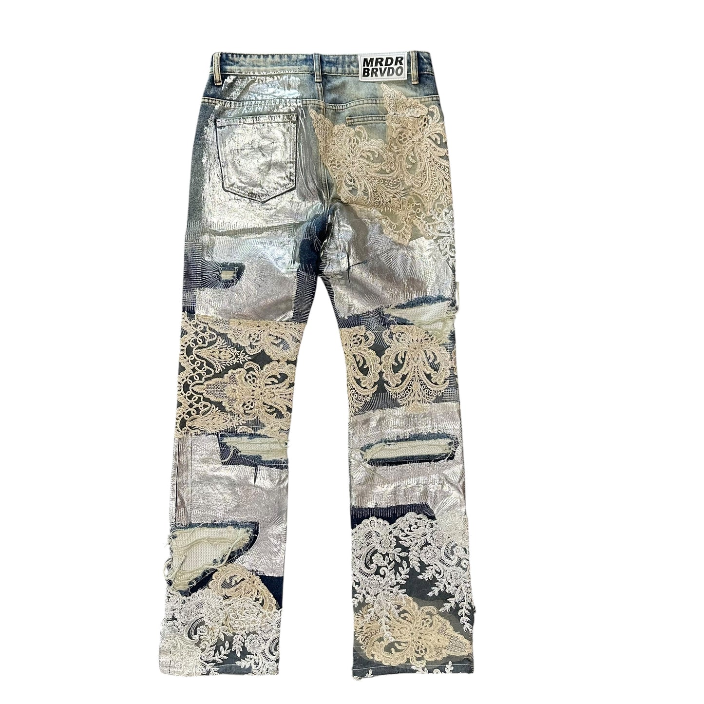 Who Decides War Metal Lace Denim