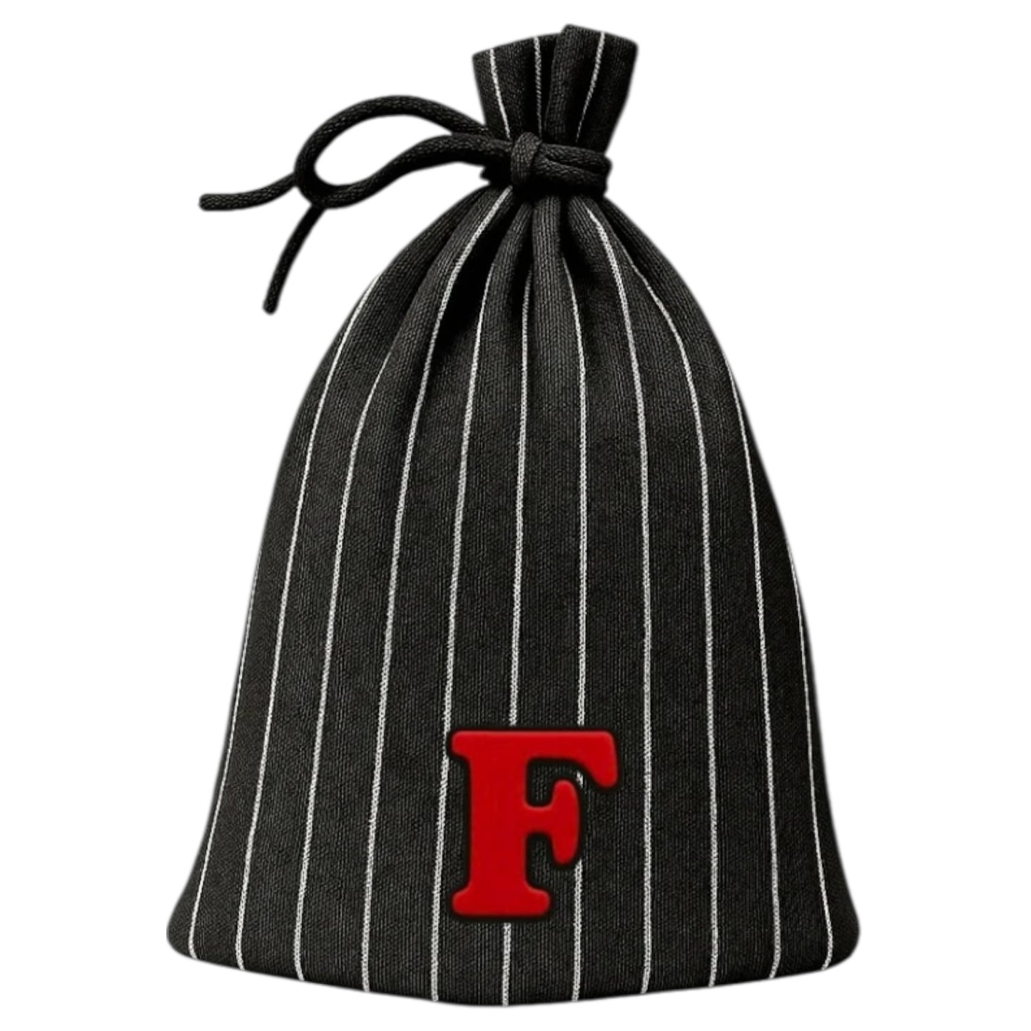 Fat Swag Tie Beanie Blk/White