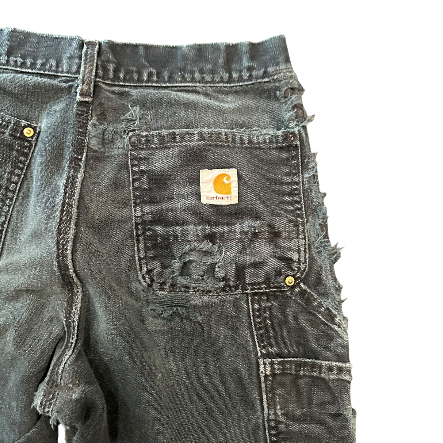 Vintage Carhartt Double Knee Faded Black