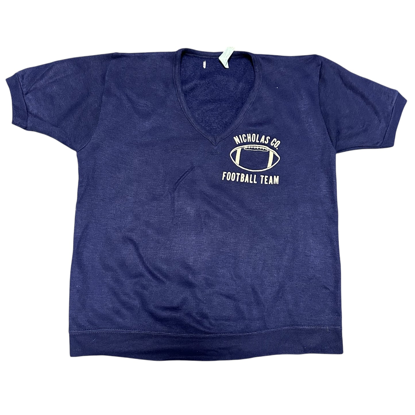 ‘80s Navy Football V-Crewneck