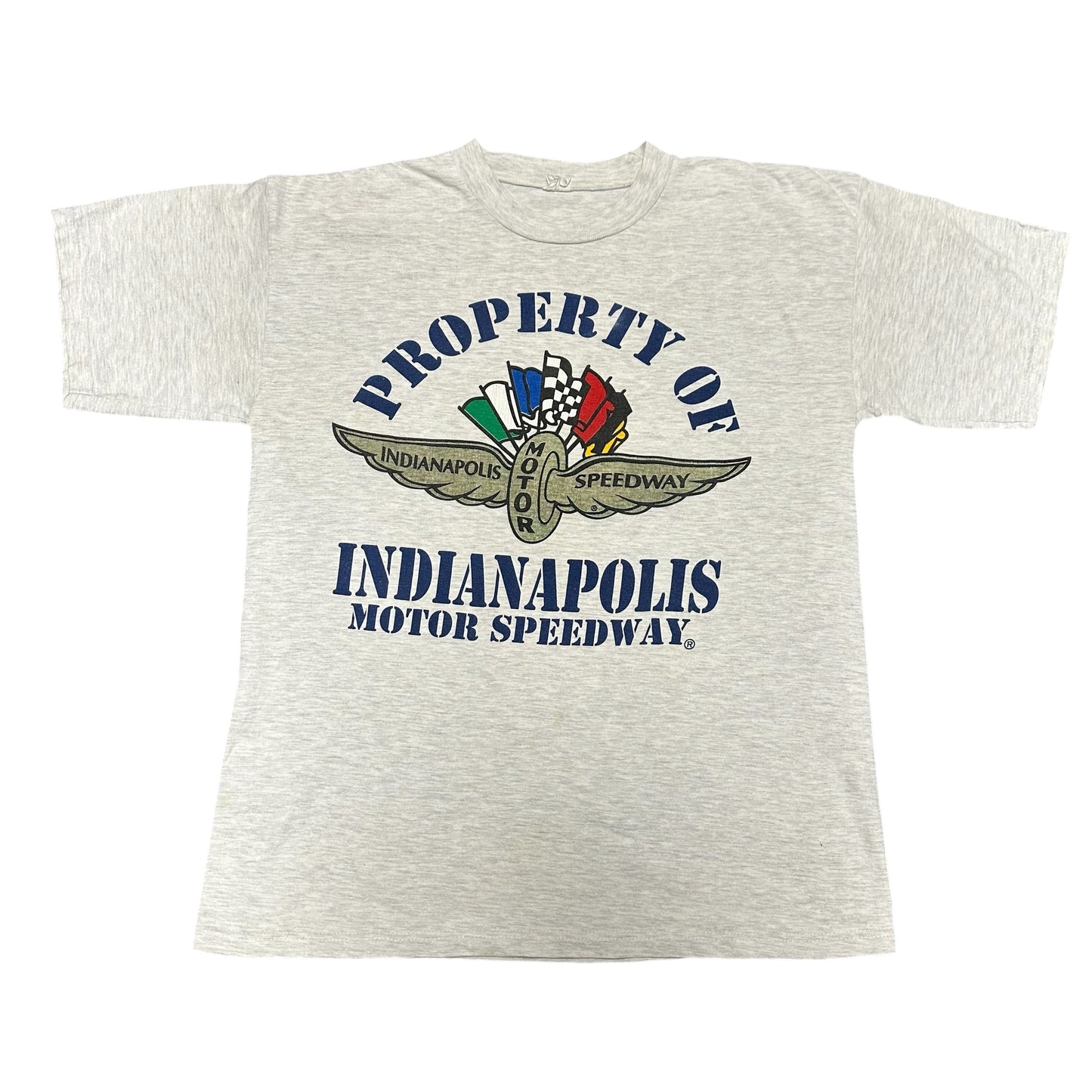 Vintage Indy Motor Speedway Grey Tee