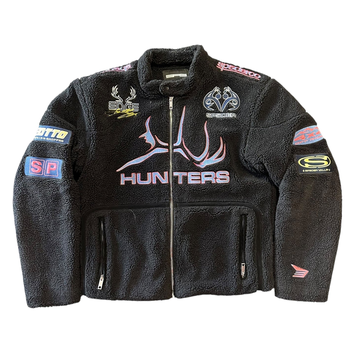 Sp5der Hunter Fleece Jacket Black