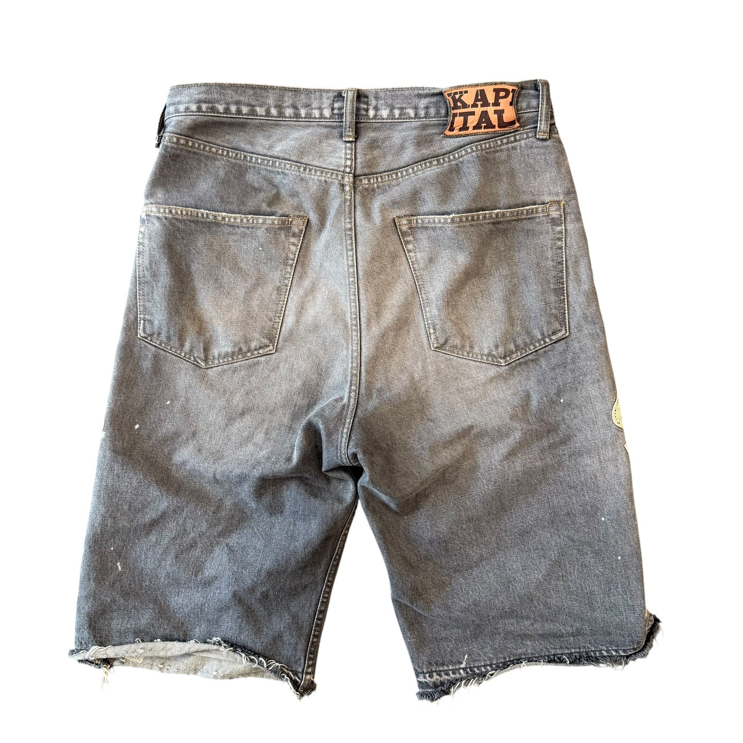 Kapital Grey Bone Shorts