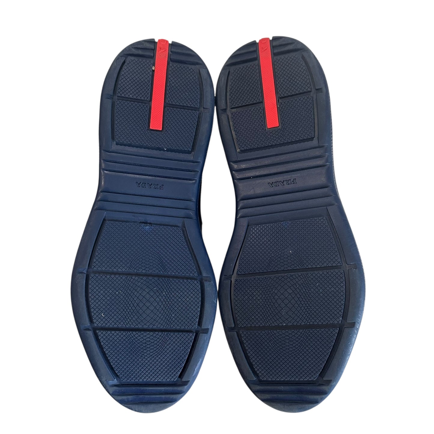 Prada Americas Cup Navy Rubber Sneakers