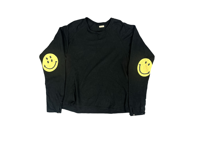 Kapital Smiley L/S Black
