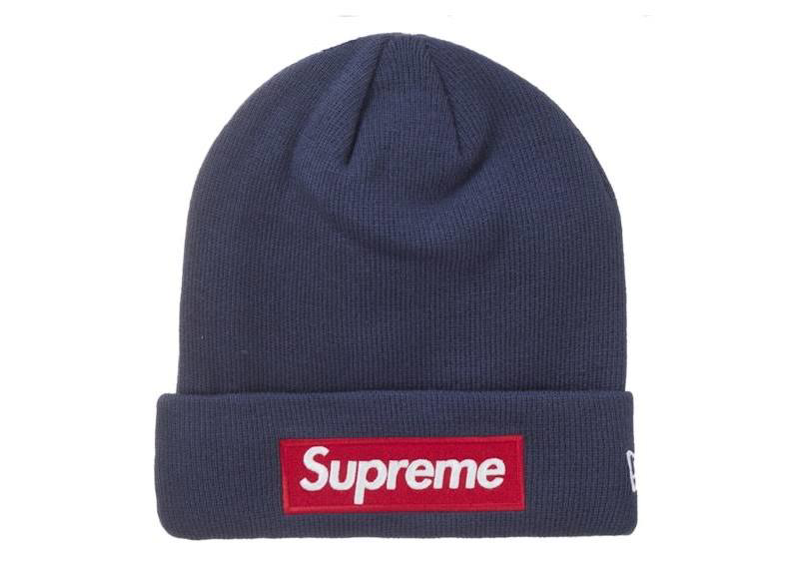 Supreme Box Logo Beanie Navy