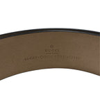 Gucci Black Horse-Bit Belt