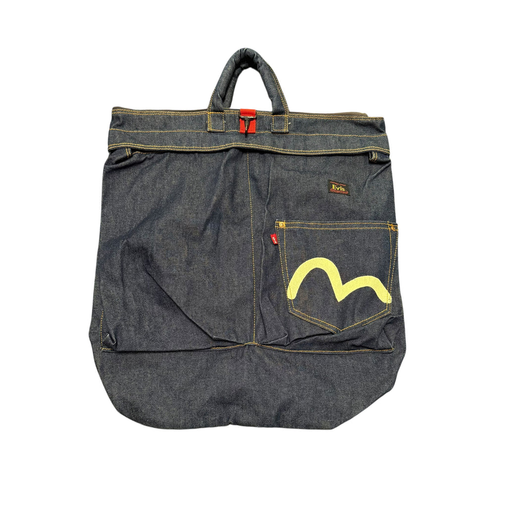 Evisu Denim Tote Bag