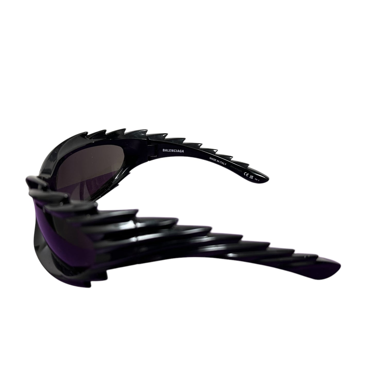 Balenciaga Black Spike Sunglasses
