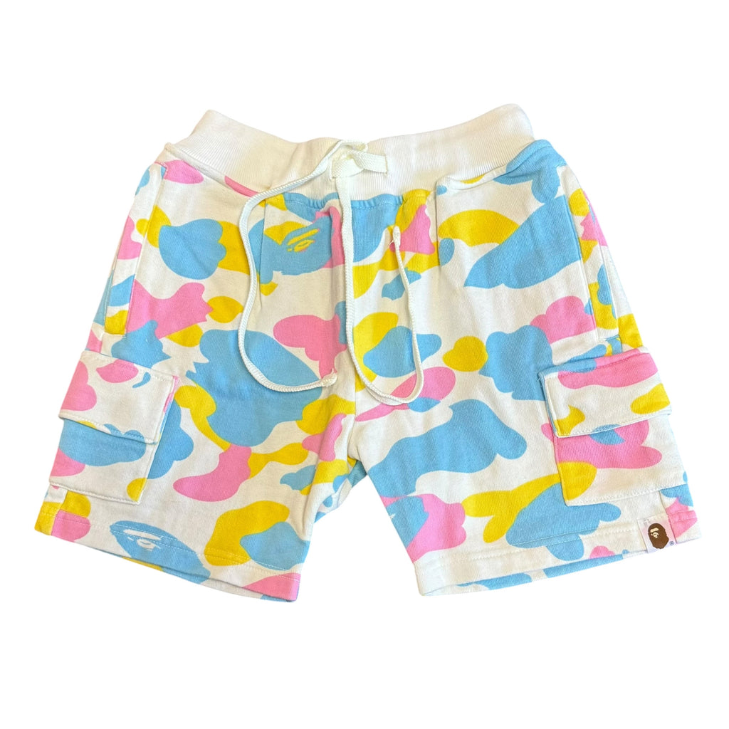 Kids Bape Cotton Candy Shorts