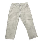 Green Carhartt Double Knee Pants Thin Pair (38x30)