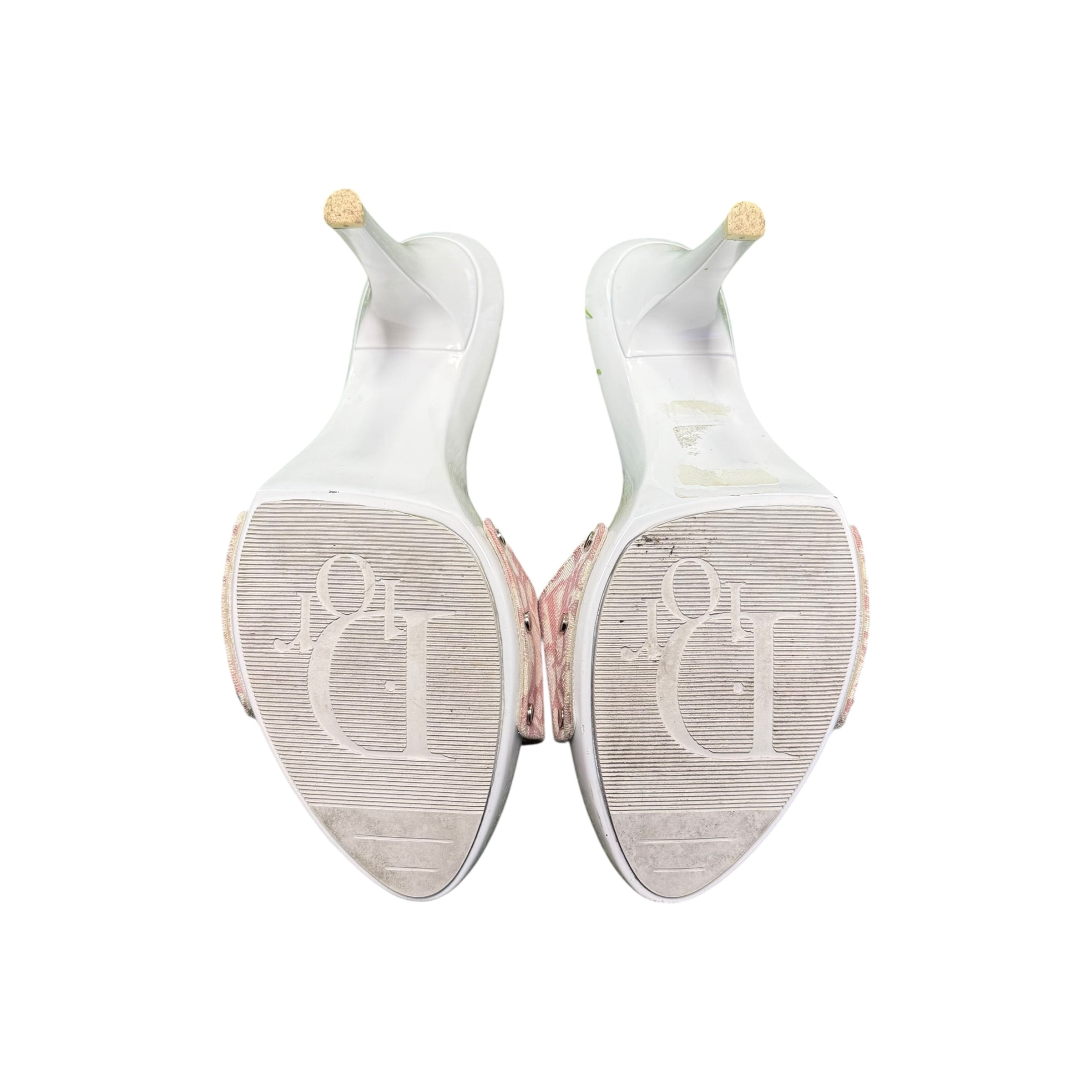 Dior Vintage Pink Trotter Heels