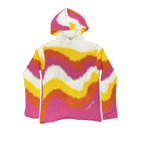 Marni Colorblock Crochet Hoodie