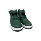 New Nike Air Force 1 Leather Mid Top Forest Green (No Box)