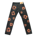 Denim Tears x Levi's Cotton Wreath Orange Jeans