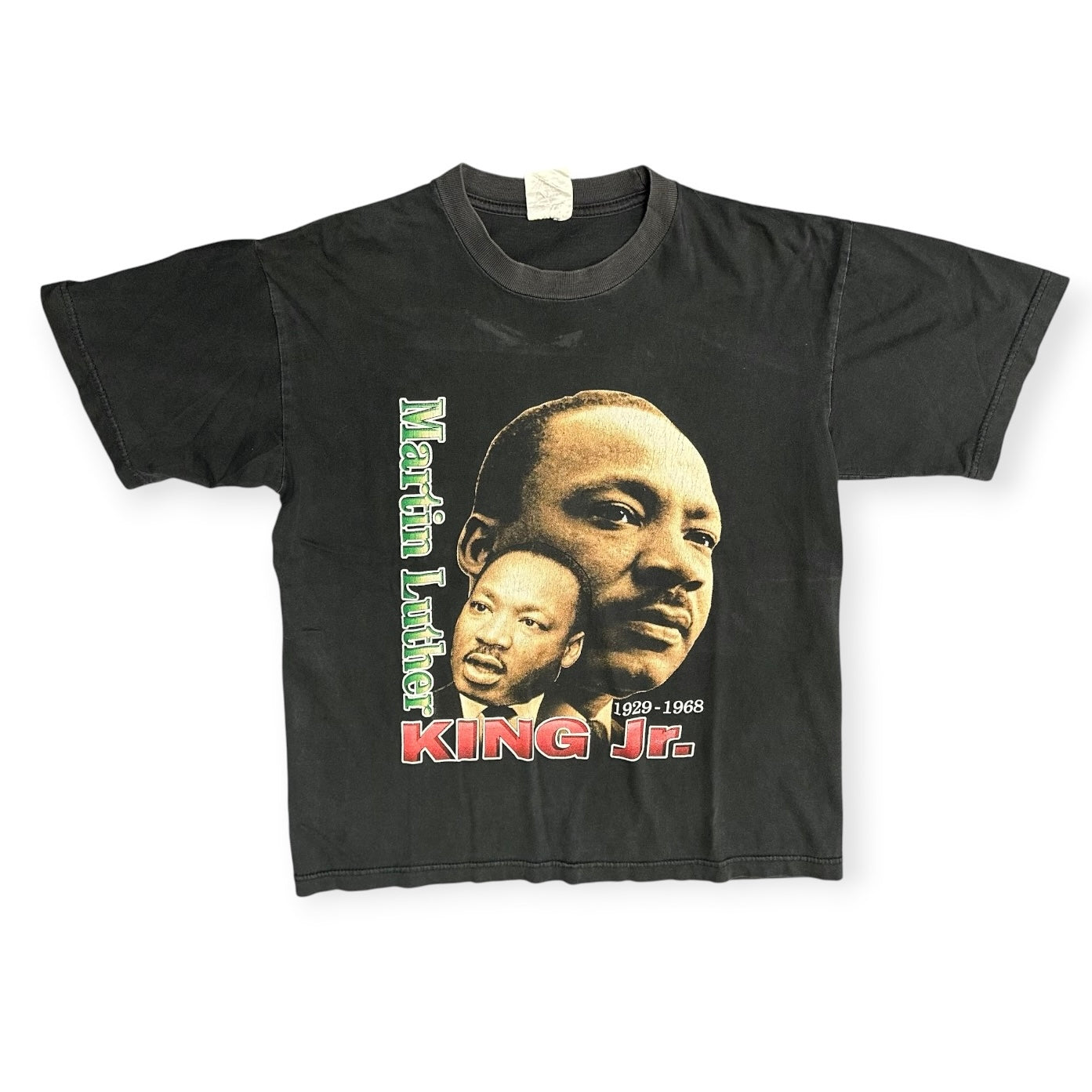 Vintage Martin Luther King Jr. and Malcolm X Tee