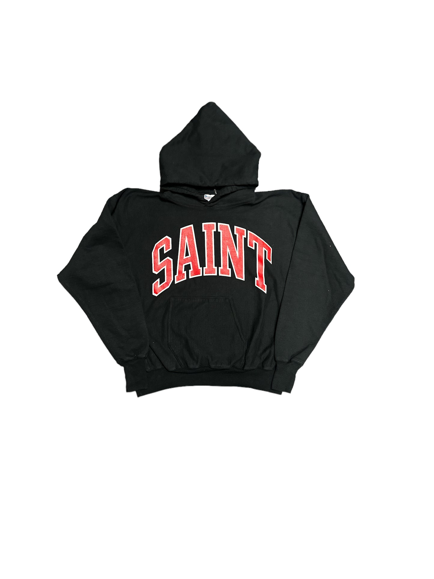 Saint Michael Red/Black Hoodie