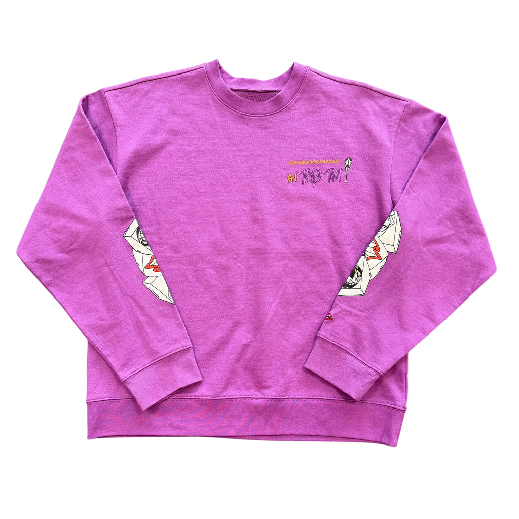 Purple Chrome Matty Boy Crewneck