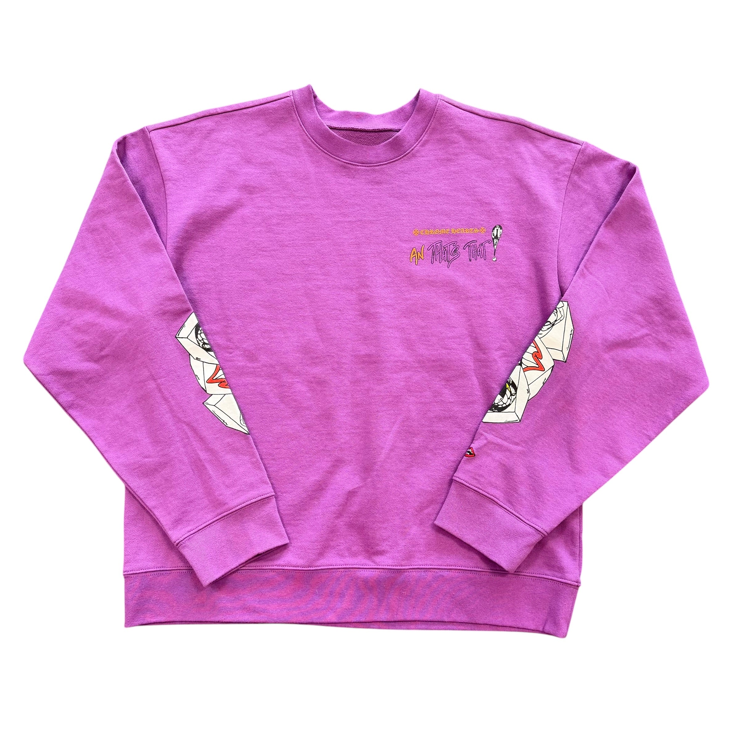 Purple Chrome Matty Boy Crewneck