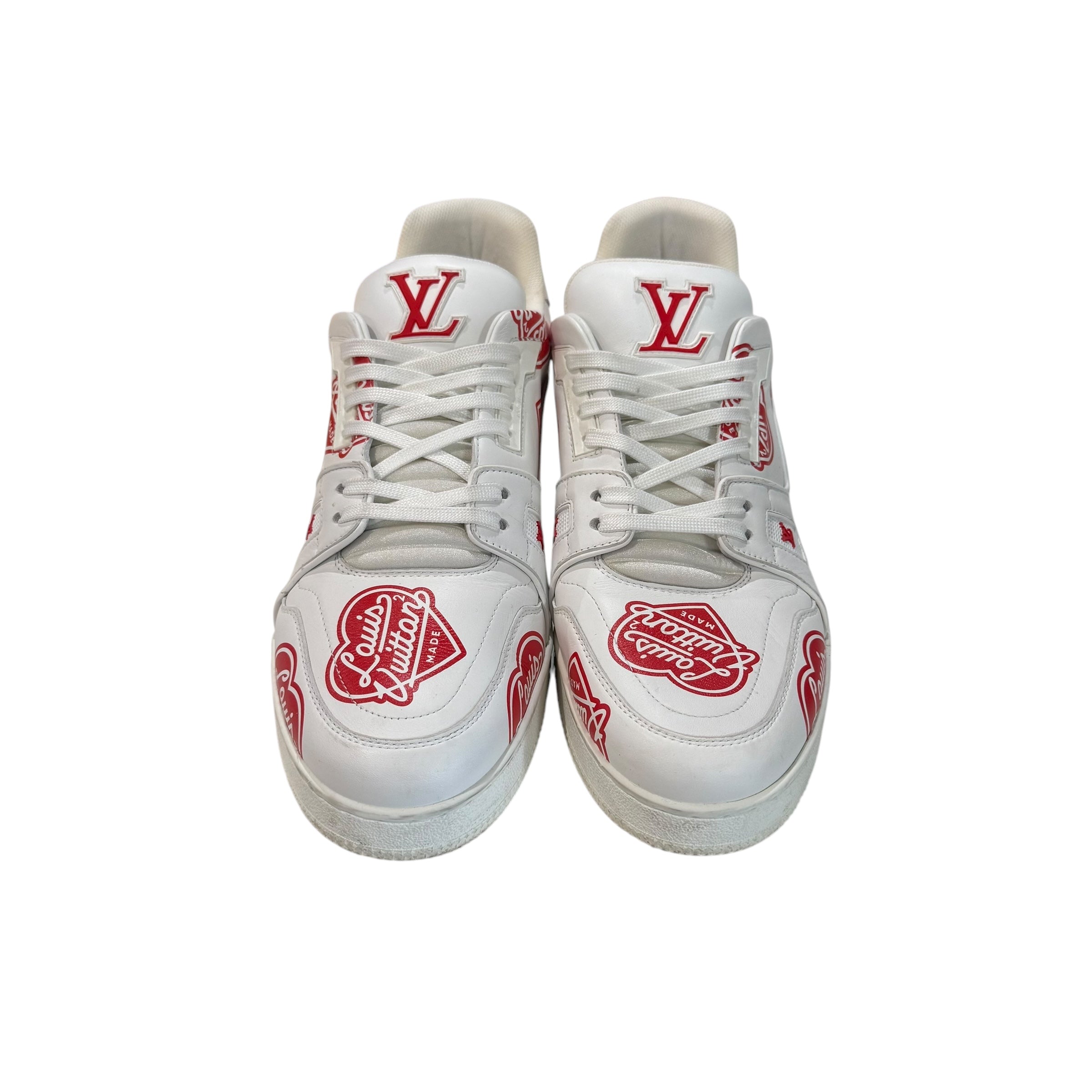 Louis Vuitton X Nigo White ‘Heart’ Trainers