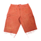 Pink Carhartt Double Knee Shorts(36)