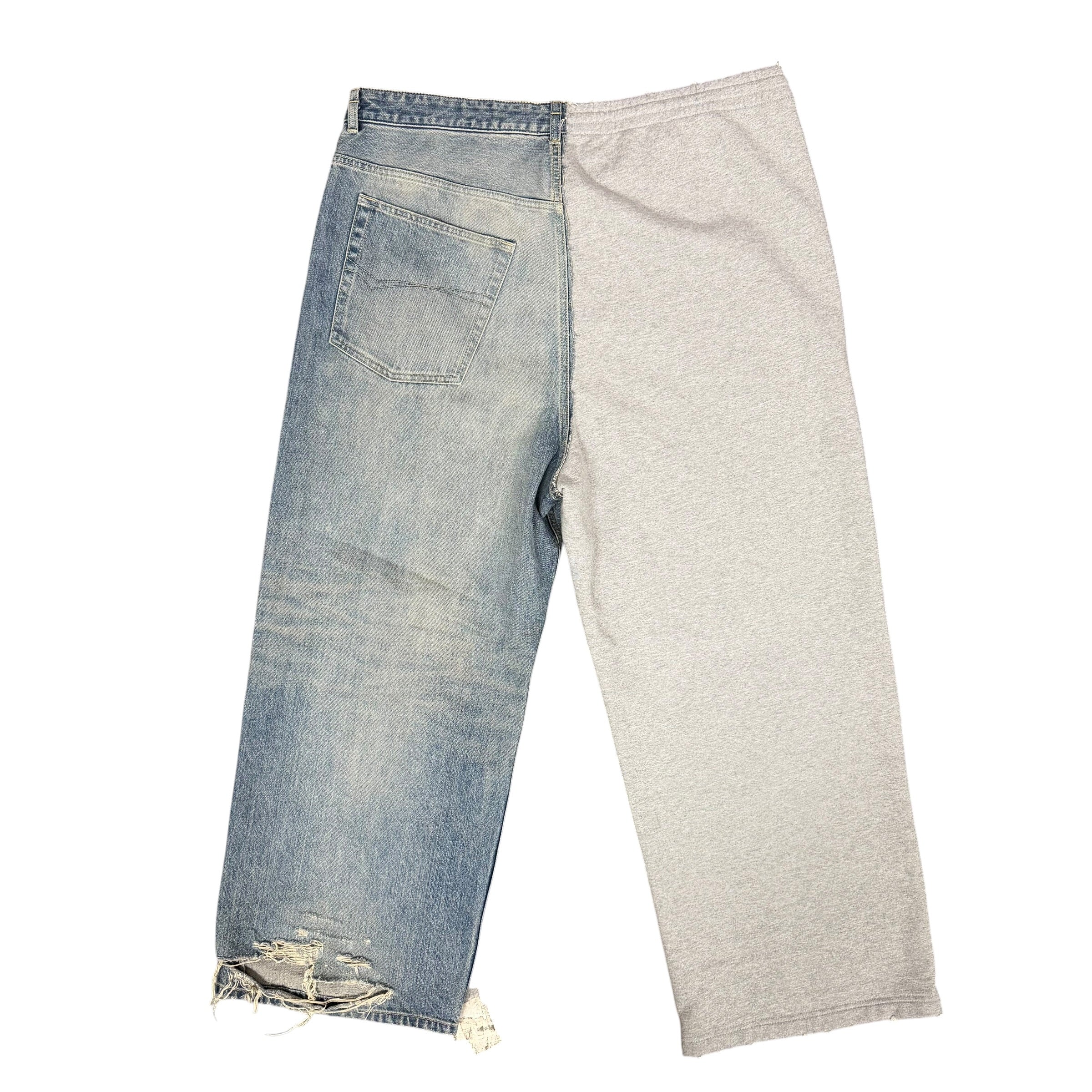 NEW Balenciaga Blue Hybrid Jeans