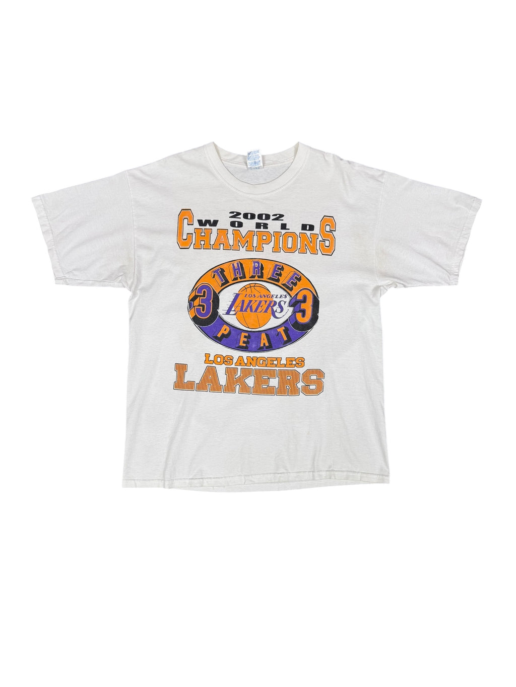 Vintage 2002 LA Lakers Champs Tee