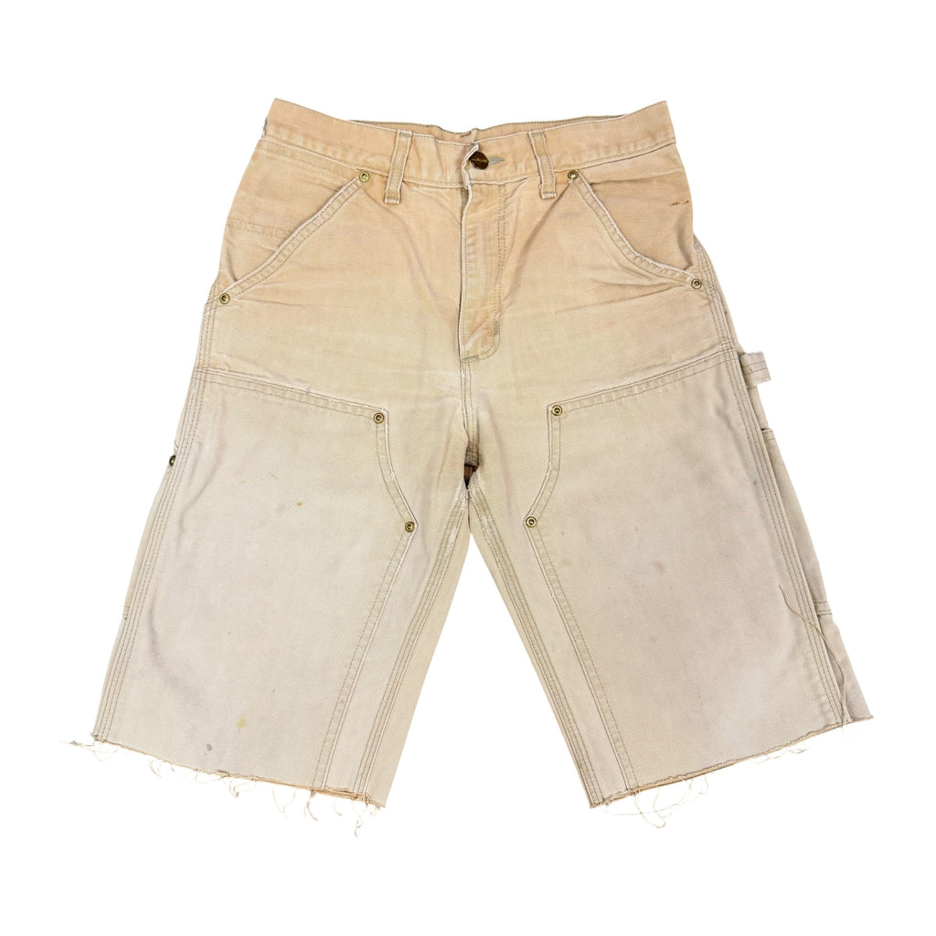 Tan Carhartt Double Knee Shorts(27)