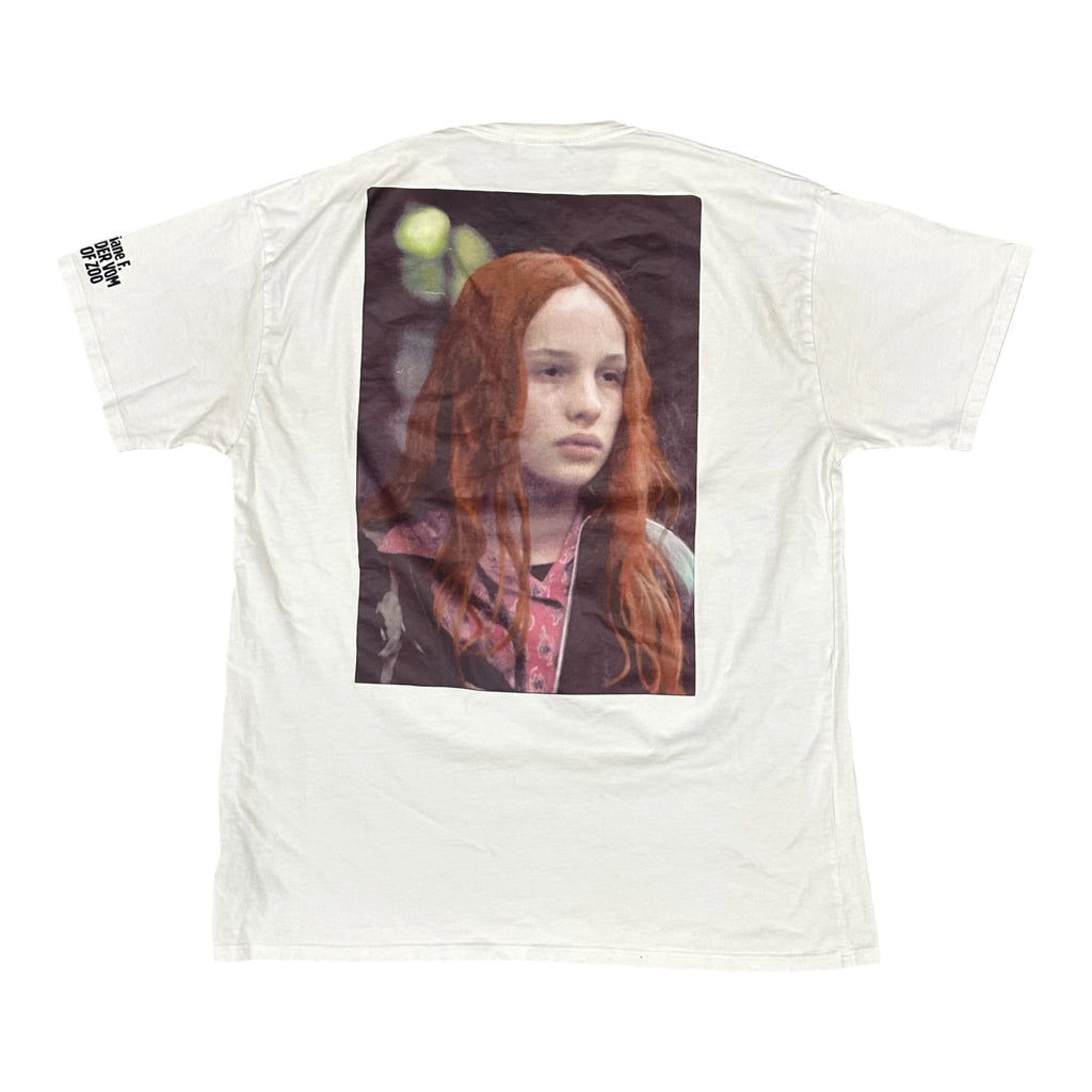 Raf Simons White Christiane F. Detlef Tee
