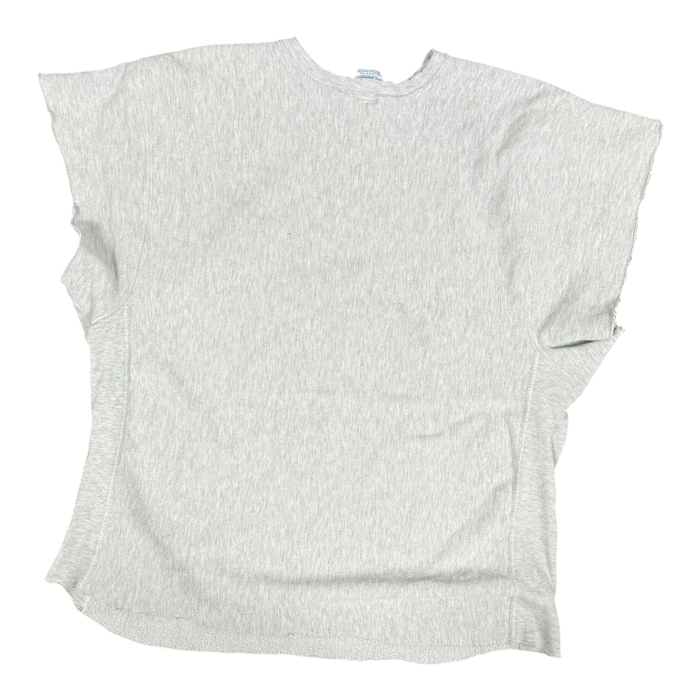 Guilford College Grey Cutoff Crewneck