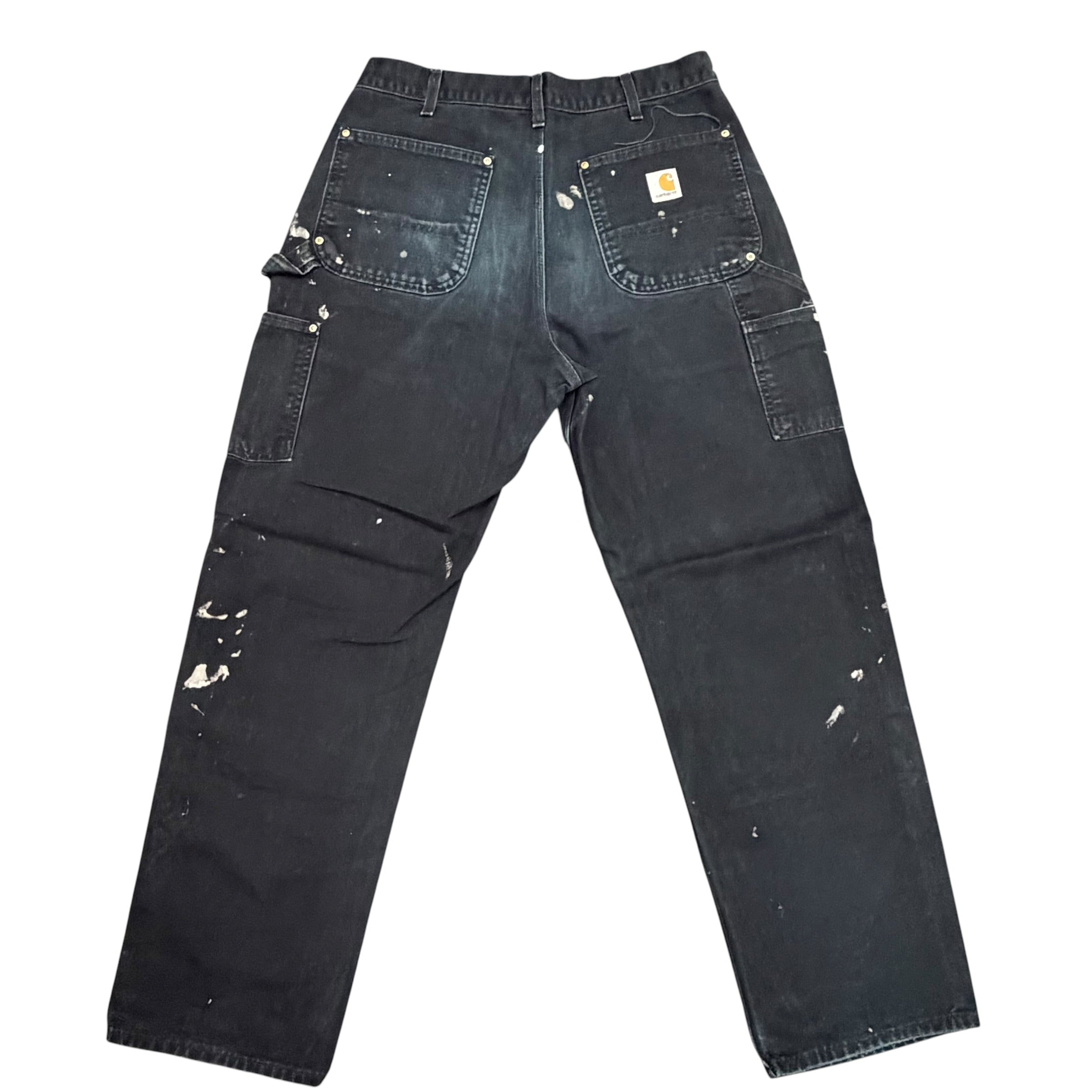 Vintage Carhartt Double Knee Paint Splatter Pants (34x32)