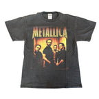 Vintage Faded Black Metallica Shirt