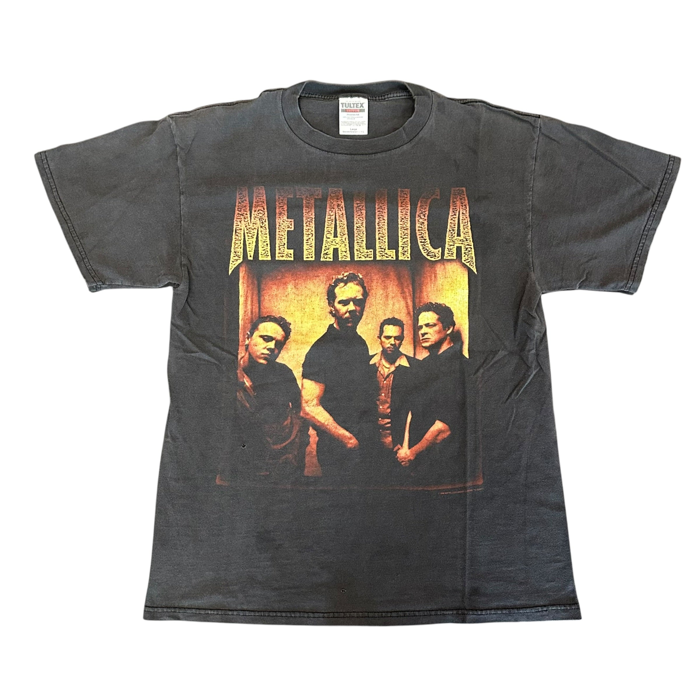 Vintage Faded Black Metallica Shirt