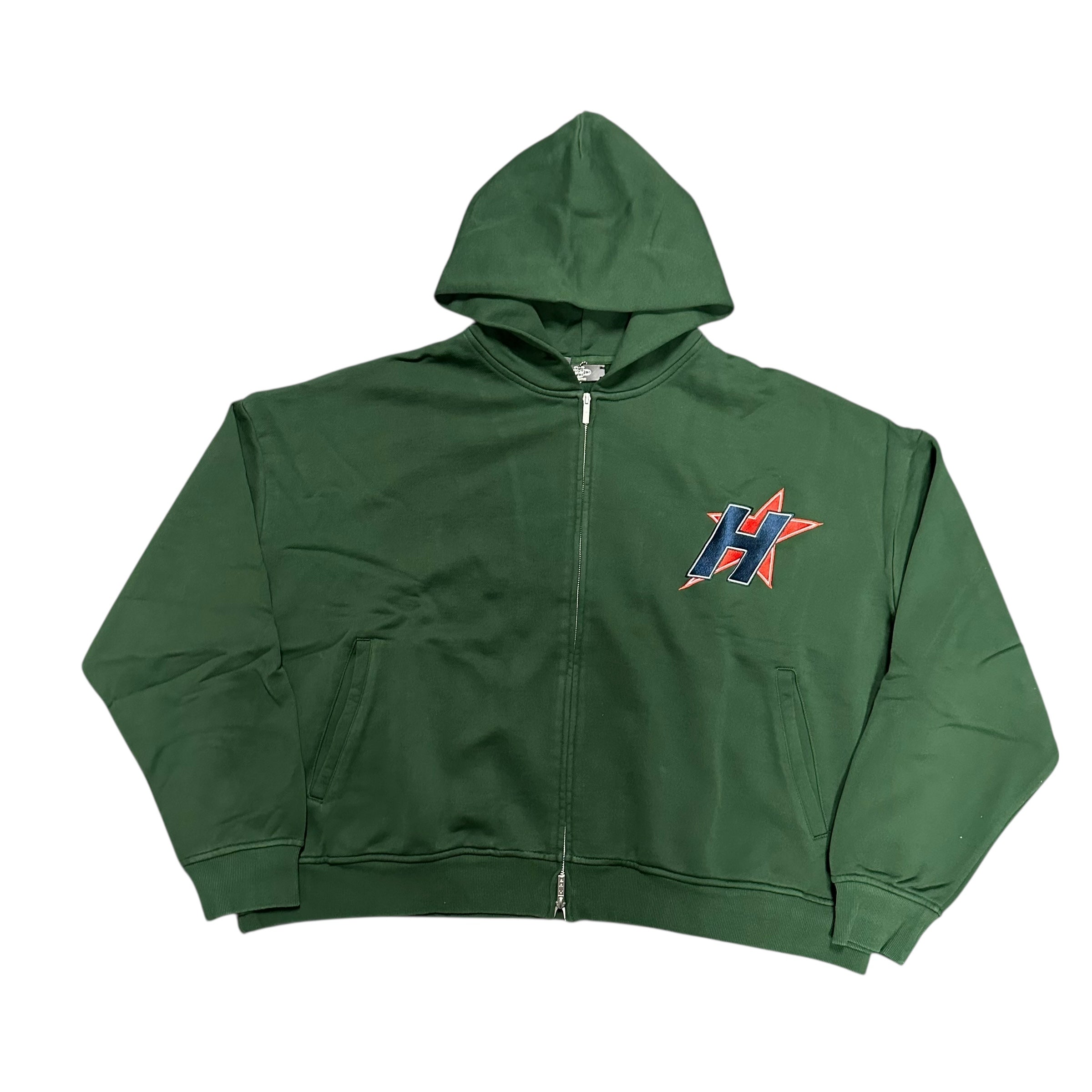 HMDD H-Star Green Hoodie