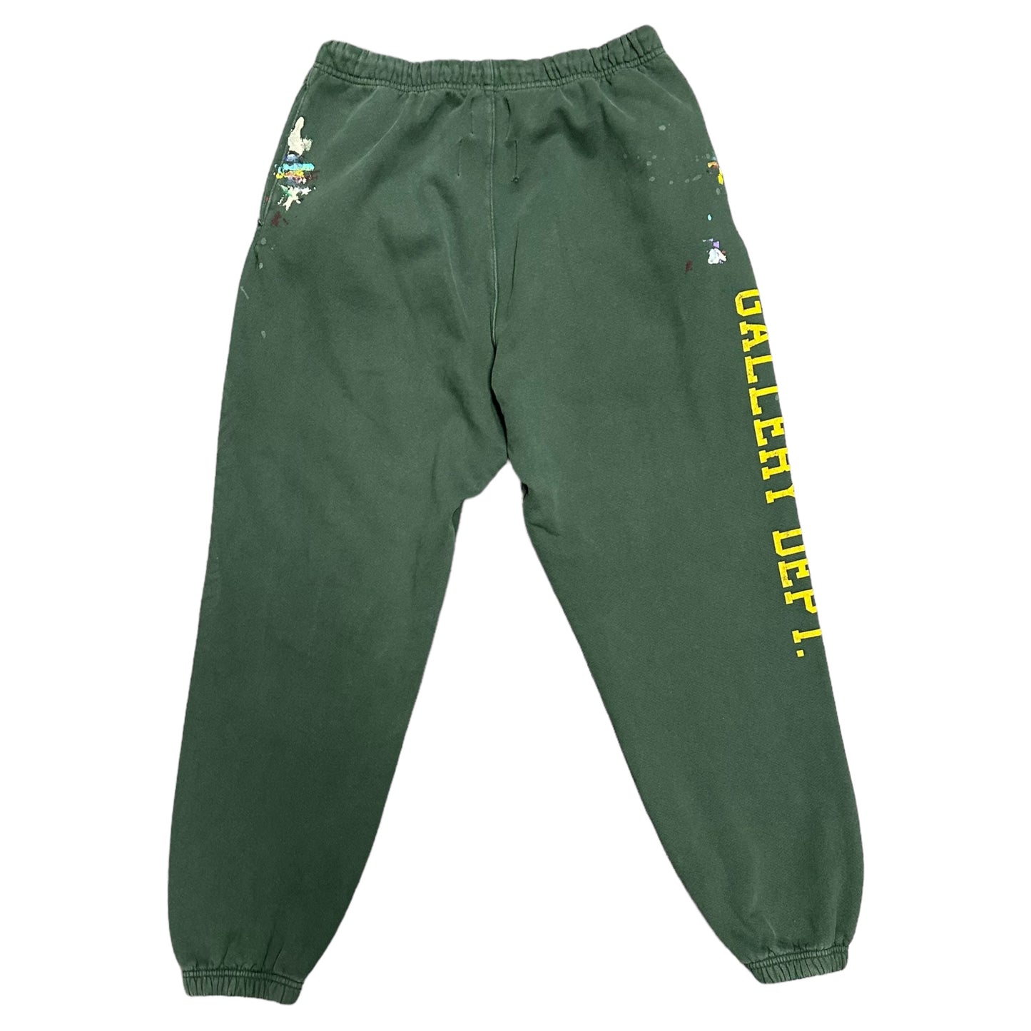 Gallery Dept. Green Painted Joggers