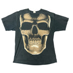 Vintage Skull Liquid Blue Tee