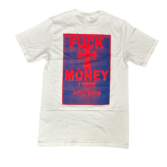 Supreme F*ck Money White Tee