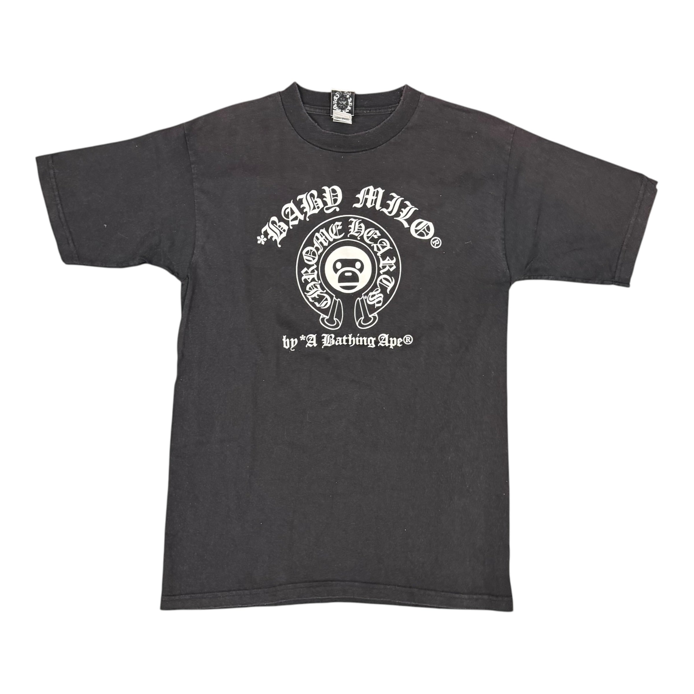 ‘08 Bape x Chrome Hearts Scroll Tee