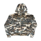 HMDD Camo Thermal Zip Hoodie