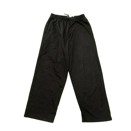 Balenciaga Black BB Wide Sweatpants