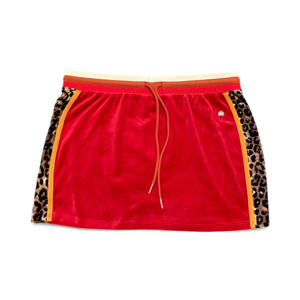 Apple Bottoms Red Velour Skirt