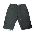 Black Carhartt Double Knee Shorts