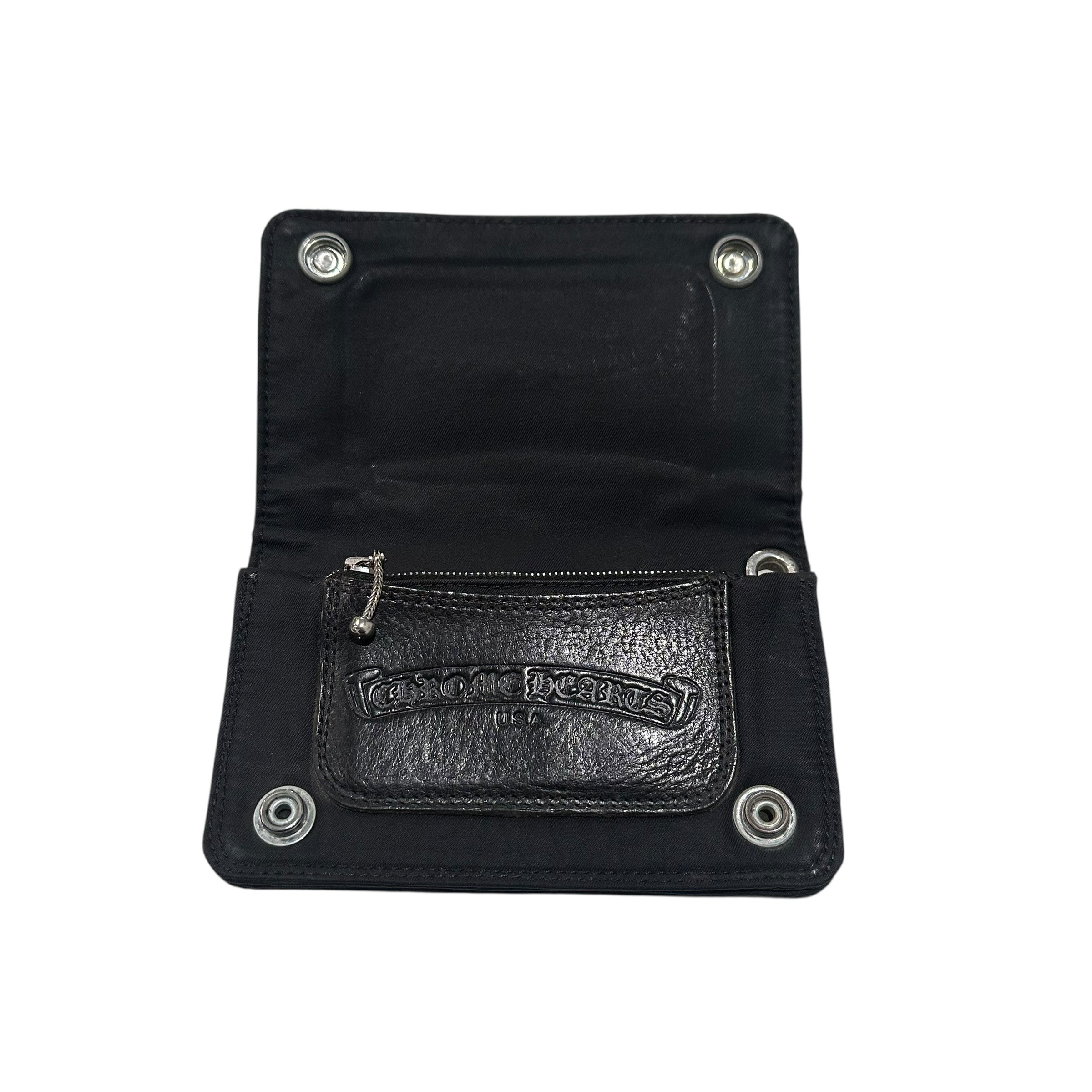 Chrome Hearts Zip Nylon Wallet